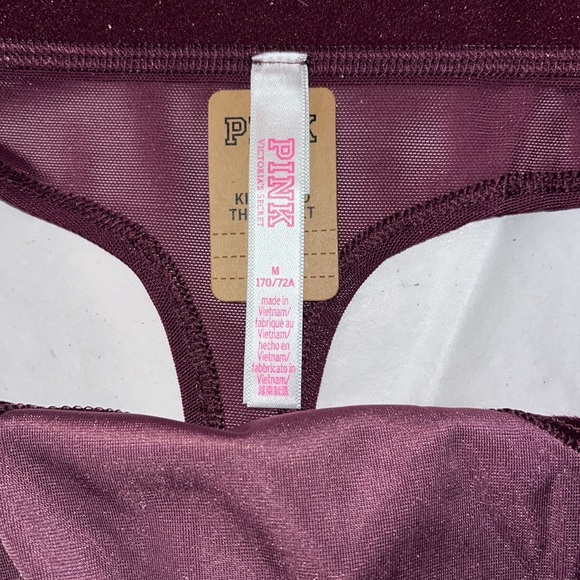 (M) UNISEX Victoria’s Secret VELVET THONG UNDERWEAR - Picture 13 of 14